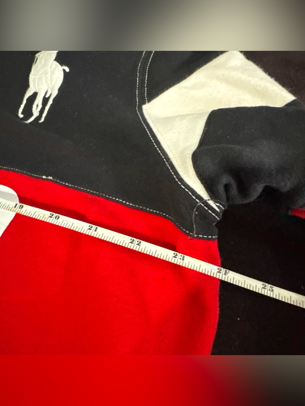 Polo Ralph Lauren Special Edition USA Colorblock Rugby Shirt Big Pony XL - Picture 9 of 10